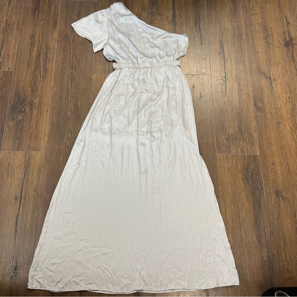 Promesa Power of Love Cutout One-Shoulder Maxi Dress SZ LG - Picture 4 of 11